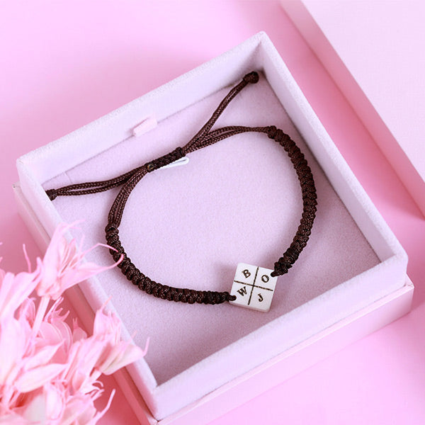 Custom Crossed Paths Bracelet