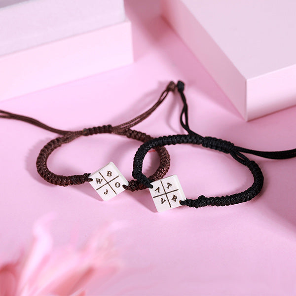 Custom Crossed Paths Bracelet