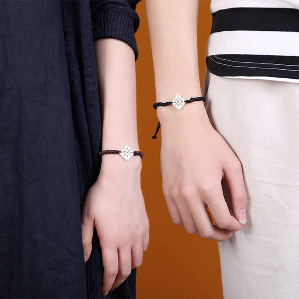 Custom Crossed Paths Bracelet