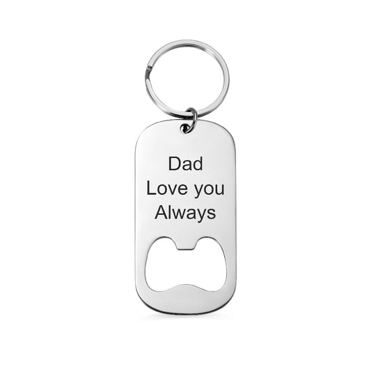 Custom Bottle Opener Keychain
