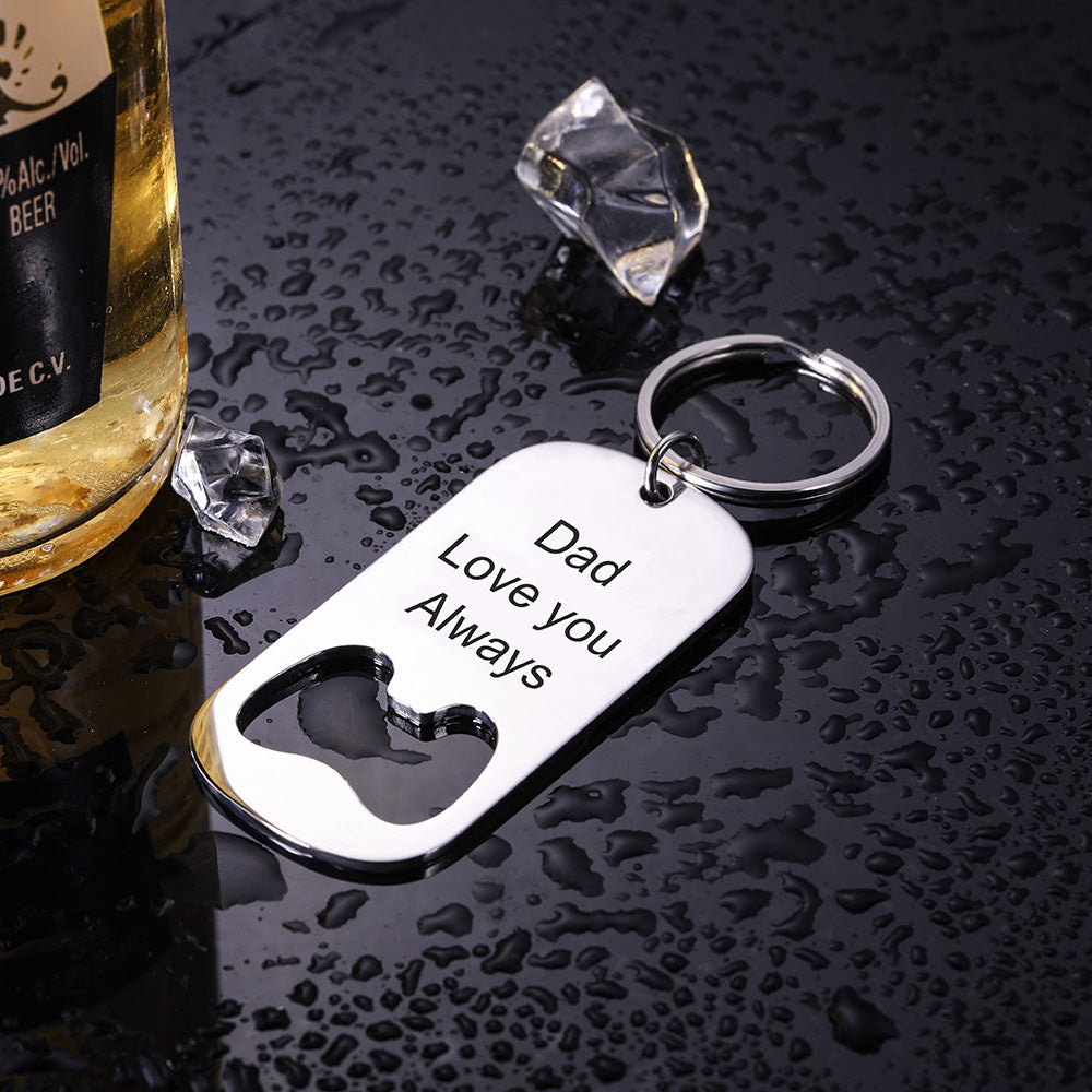 Custom Bottle Opener Keychain