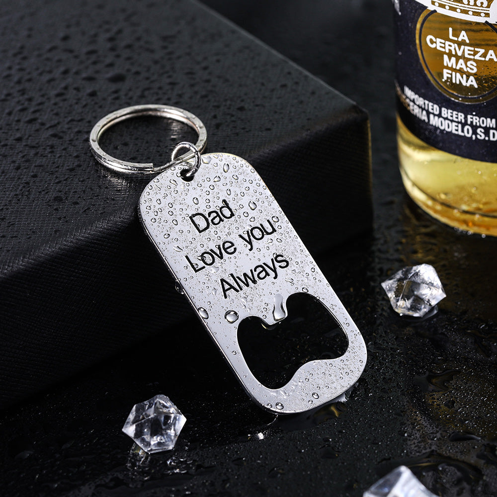 Custom Bottle Opener Keychain