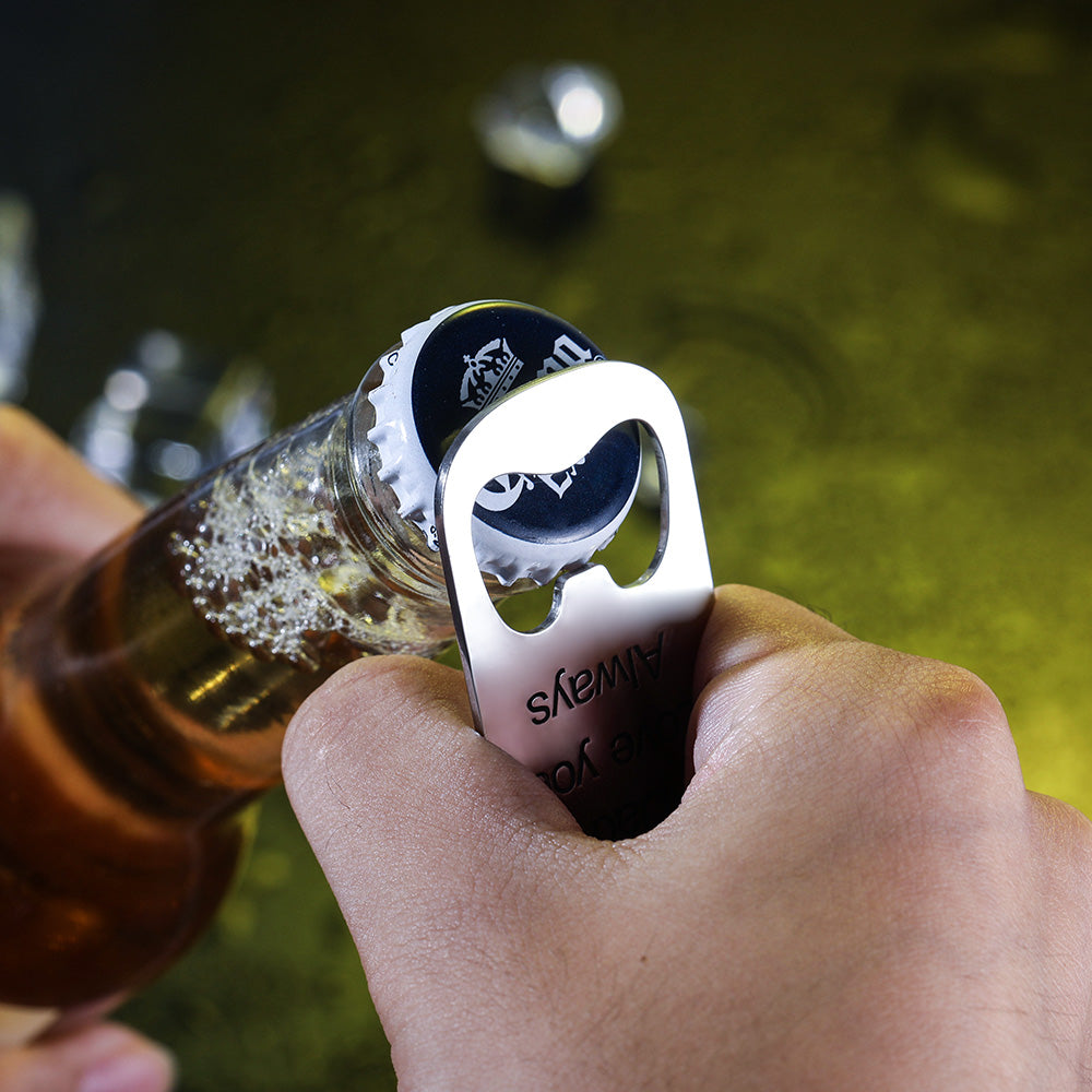 Custom Bottle Opener Keychain