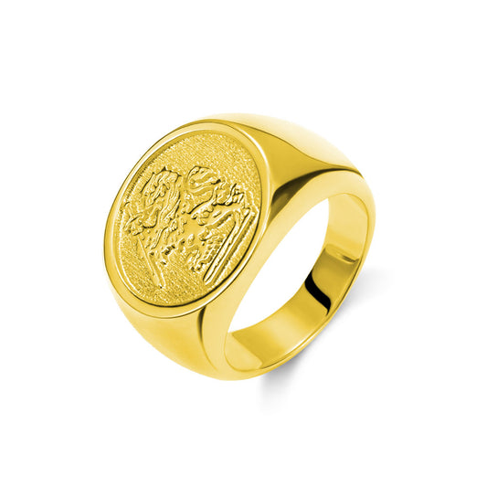 Customized Wax Seal Family Signet Ring