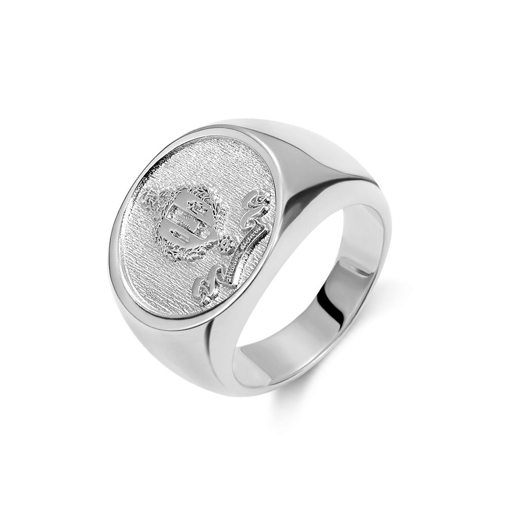 Customized Wax Seal Family Signet Ring