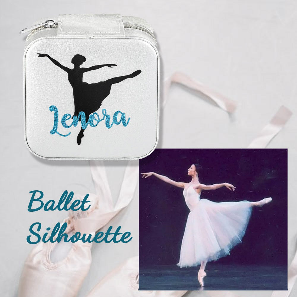 Personalized Dance Jewelry Case Gift for Dancer