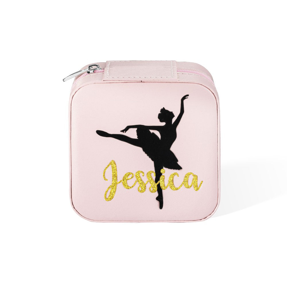 Personalized Dance Jewelry Case Gift for Dancer