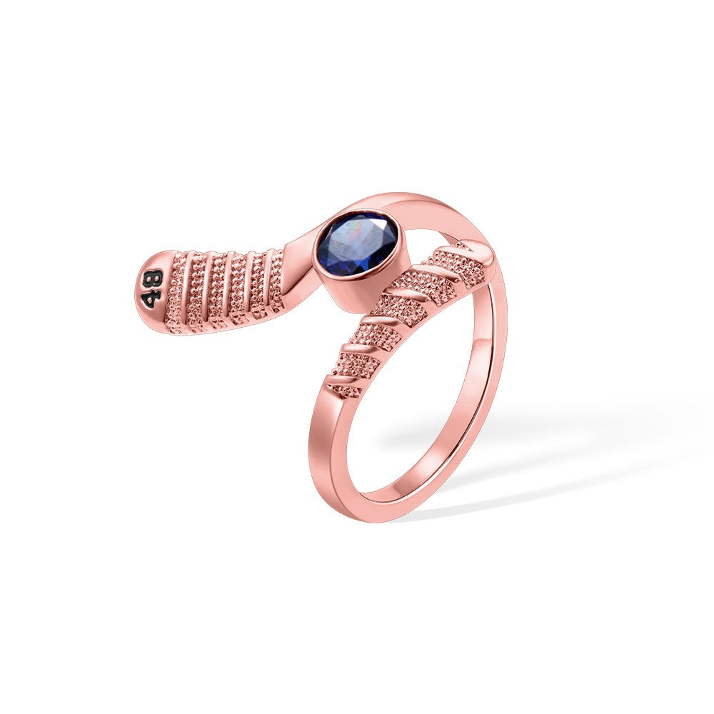 Custom Hockey Ring, Birthstone Ring, Brass Ring/Silver Ring, Birthday/Mother's Day Gift for Hockey Mother/Hockey Wife/Hockey Girl