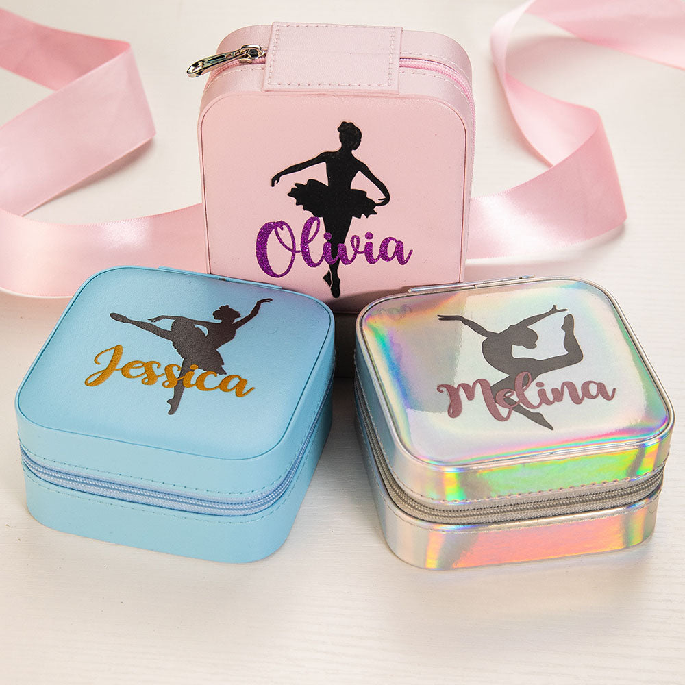 Personalized Dance Jewelry Case Gift for Dancer
