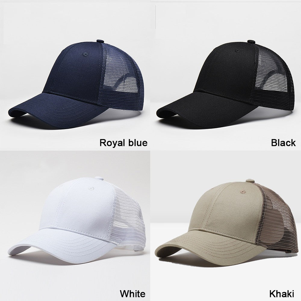 Custom Baseball Hat, Personalized Player Number Leather Patch Hat, Trucker Hat Snapback Baseball/Softball Cap for Men & Women, One Size Fits All