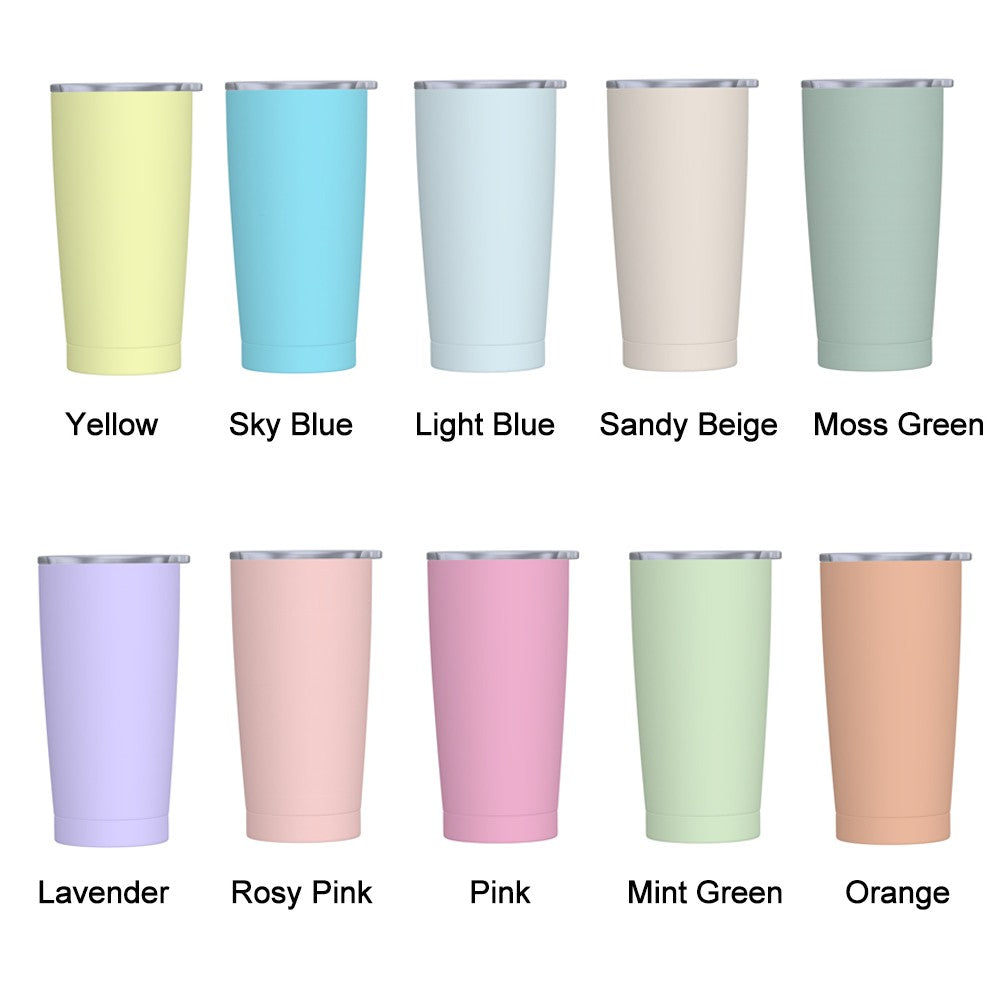 Personalized Name Birth Flower Tumbler with Multiple Colors, 20oz Stainless Steel Tumbler Cup with Straw & Lid, Birthday/Wedding/Mother's Day for Her