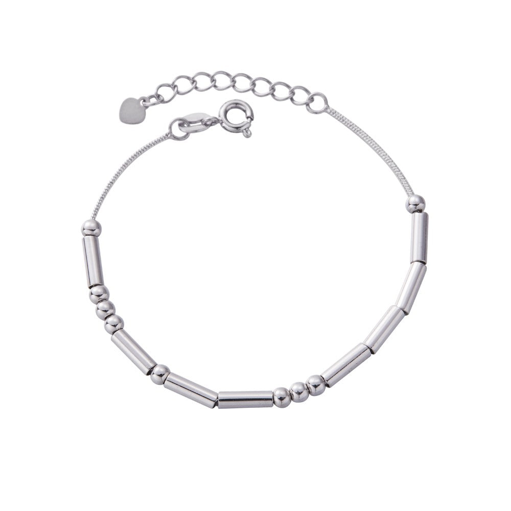 Custom Morse Code Bracelet, Long Distance Relationship Bracelet, Sterling Silver 925 Couple Jewelry, Valentine's Day/Anniversary Gift for Couple/Lover