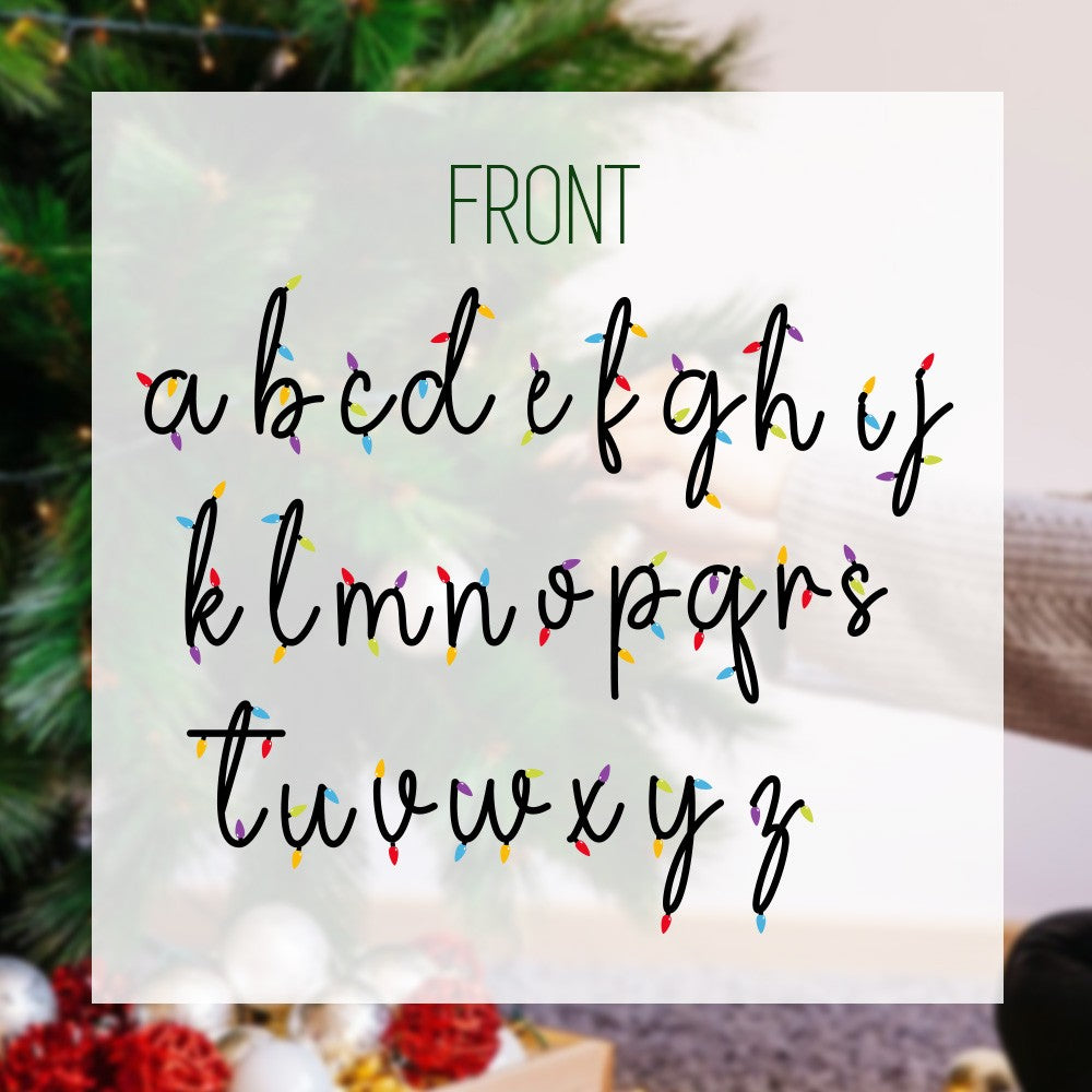 Personalized Christmas Light Coquette Bow Design Jewelry Box with Name, Velvet Travel Jewelry Case with Zipper, Christmas Gift for Mom/Grandma/Her