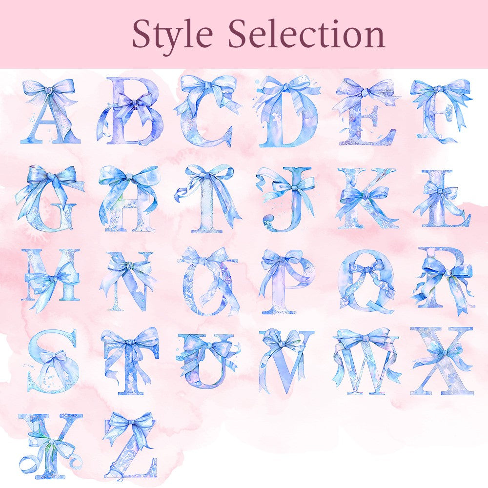 Personalized Name Parent-Child Matching Shirts, Bow Alphabet and Bunny Design Cotton Mom T-Shirt & Baby Bodysuit Set, Easter Gift for Baby/New Mom