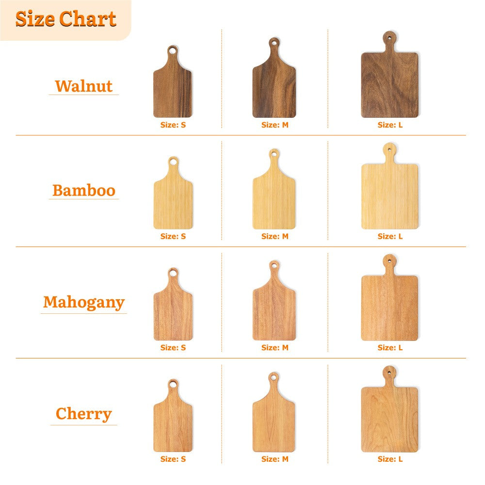 Personalized Name Engraved Perfect Teacher Recipe Cutting Board with Handle, Wooden Chopping Board, Teacher's Day/Appreciation Gift for Teachers