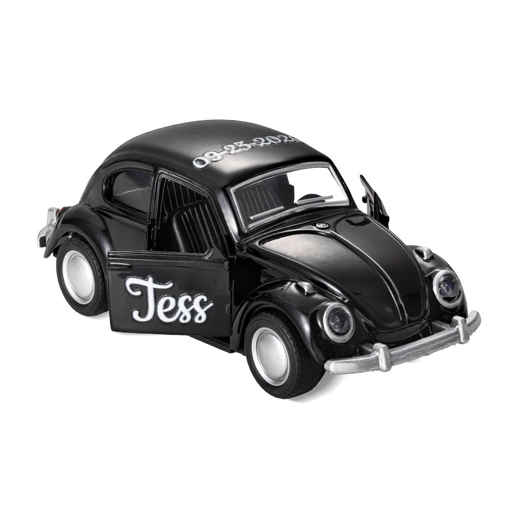 Personalized Name Mini Car Model, Mini Beetle Toy Car, Thank You Gift, Wedding Party Gift, Wedding Favors, Groomsmen Gifts, Gift for Page Boy