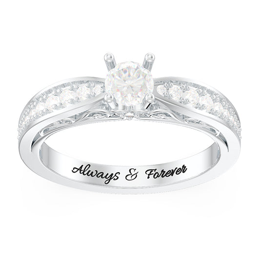 Tacori Solitaire Engagement Ring