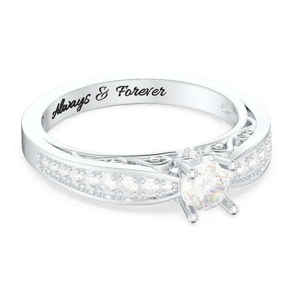Tacori Solitaire Engagement Ring