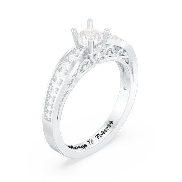 Tacori Solitaire Engagement Ring
