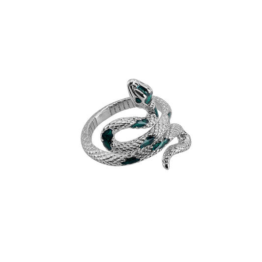 Colorful Epoxy Snake Ring, Hippie Boho Snake Ring, Gothic Punk Ring, Snake Ring, Dainty Jewelry, Gifts for Men/Women