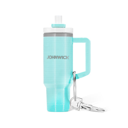 Custom Name 1:6 Scale Miniature Tumbler Keychain, 3D Printed Fidget Toy, Funny Accessory Home Decor, Gift for Family/Friends