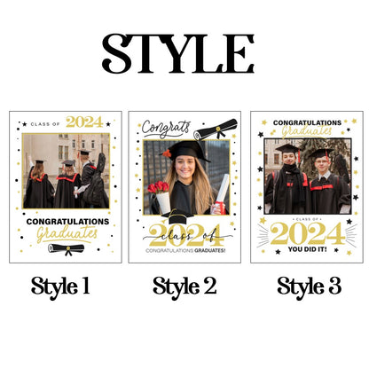Personalized Photo Graduation Mug Class of 2024, Customized 11oz Coffee Cup for Graduation Party, Graduation Souvenir Gift for Graduate/Master/College
