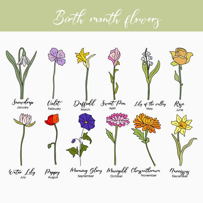 Custom Book Birth Flower Teacher's Jewelry Box, Teachers Plant Seeds That Grow Forever Jewelry Case, Teacher's Day/Appreciation Gift for Teachers