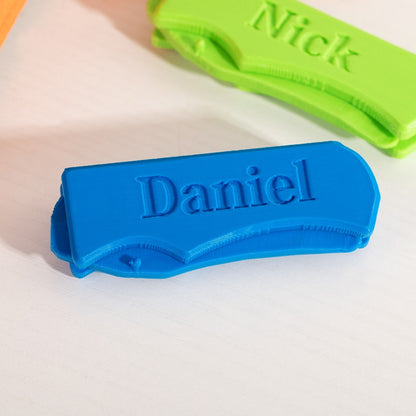 Custom Name 3D Printed Kid's Play Knife, Blade Fidget Toy for Anxiety Stress Relief, Cosplay Prop, Birthday/Christmas/Children's Day Gift for Kids