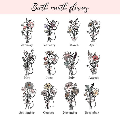 Personalized Name Stethoscope Bow Birth Flower Mug, 11oz Ceramic Coffee Tea Cup for Nurse, Graduation/Appreciation Gift for Doctor/Nurse/Medical Staff