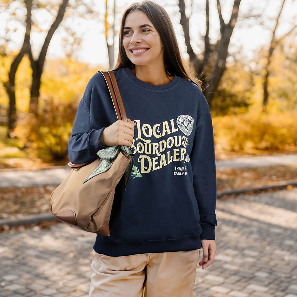 Personalized Sourdough Bread Shirt, Local Sourdough Dealer T-Shirt/Sweatshirt, Homestead Christian Breadmaking Favor, Christmas Gift for Bakers/Family
