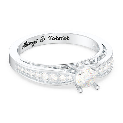 Tacori Solitaire Engagement Ring