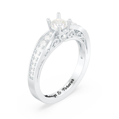 Tacori Solitaire Engagement Ring